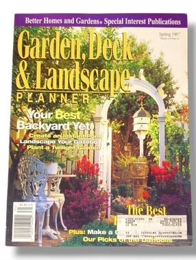 Garden, Deck & Landscape Planner Better Homes And Gardens Magazine Book